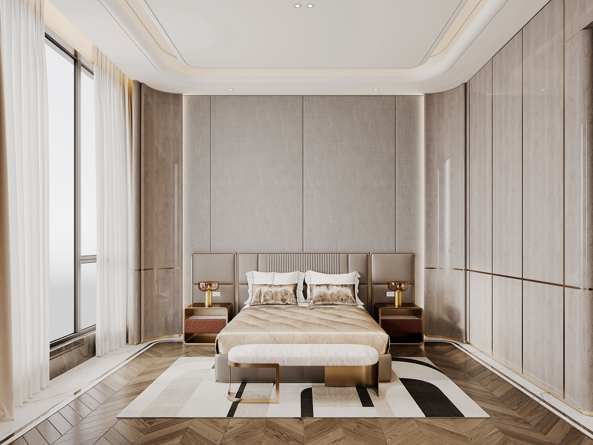 YA03床A连两侧屏 、YA03床头柜A 、YA03床尾凳A_副本 YA03床A连两侧屏 、YA03床头柜A 、YA03床尾凳A_副本